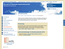 Tablet Screenshot of is.informatik.uni-duisburg.de